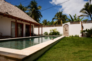 3-bedroom villa with private pool and garden space